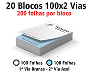 BLOCOS, COMANDAS, RECEITUÁRIOS E TALÕES