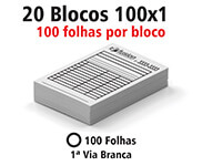 BLOCOS, COMANDAS, RECEITUÁRIOS E TALÕES