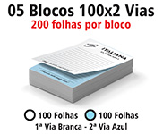 BLOCOS, COMANDAS, RECEITUÁRIOS E TALÕES