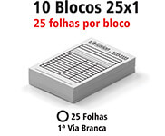 BLOCOS, COMANDAS, RECEITUÁRIOS E TALÕES