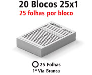 BLOCOS, COMANDAS, RECEITUÁRIOS E TALÕES
