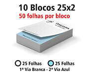 BLOCOS, COMANDAS, RECEITUÁRIOS E TALÕES