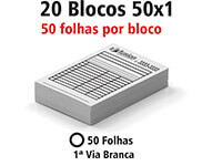 BLOCOS, COMANDAS, RECEITUÁRIOS E TALÕES